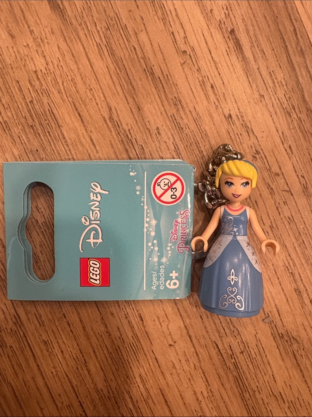 Cinderella Mini Doll Keychain - Blue